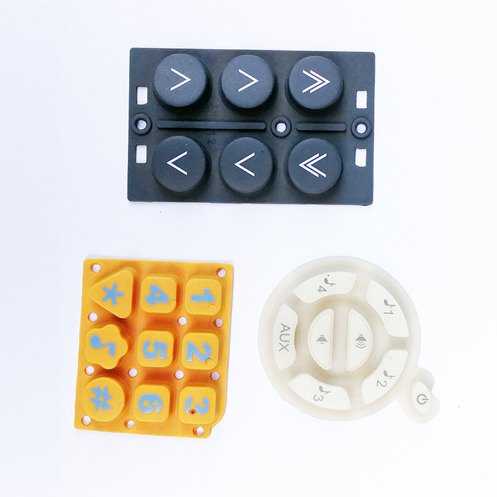 The silicone keypad