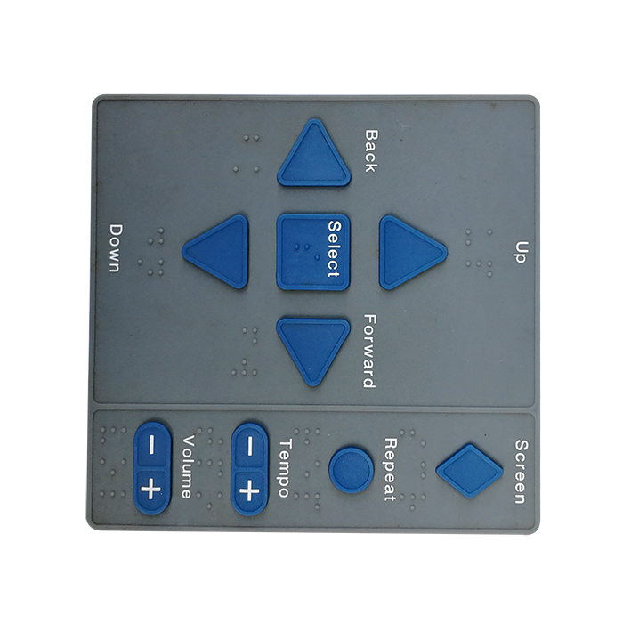 The silicone keypad